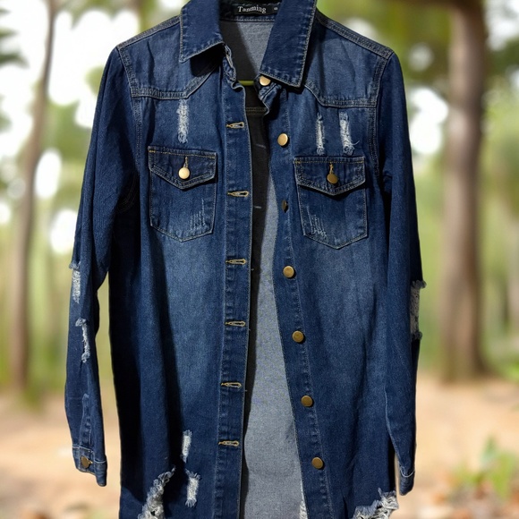 Woman patch jacket - Picture 4 of 6